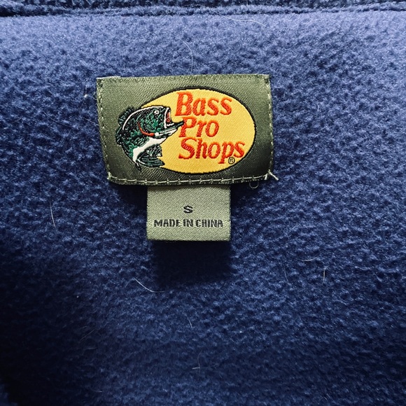 Blue/purple BassPro Shops Fleece jacket - Picture 2 of 2